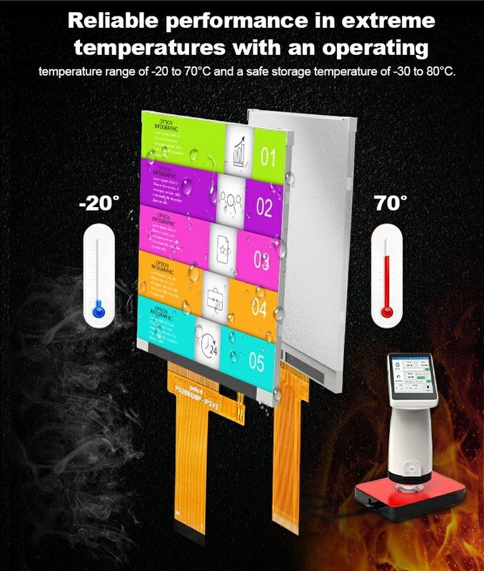 Polcd Lcd pequeno 2,8 polegadas 240x320 Alto brilho 900 nit IPS LCD Module Display 2,8'' industrial TFT