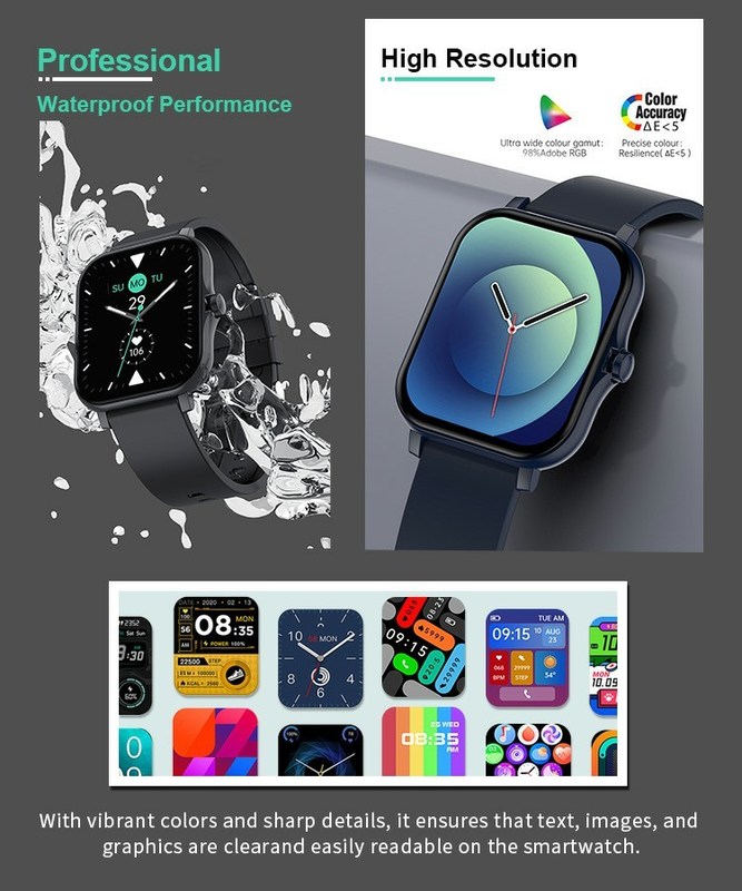 Polcd 1,69 polegadas 240x240 Ips LCD ST7789V Tela sensível ao toque LCD pequena 4 linhas SPI