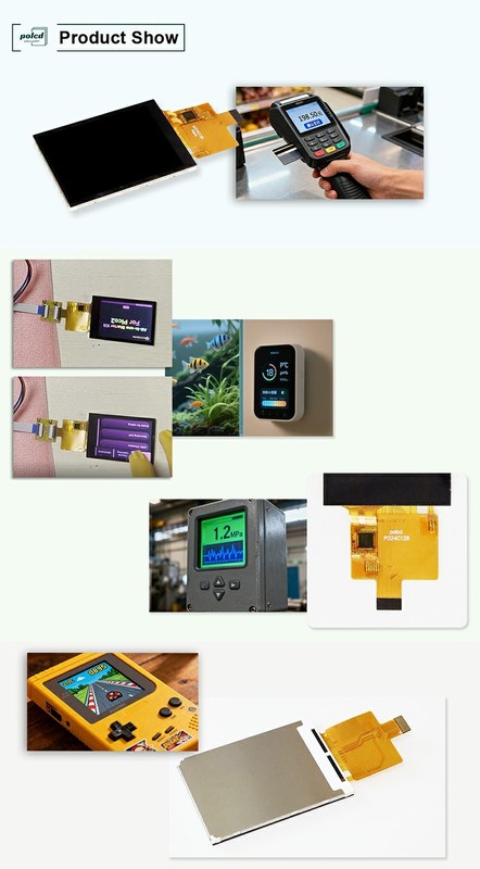 Polcd TFT 2.4 polegadas Spi interface LCD 240 * 320 RGB Color Touch Screen ST7789V 16pin 2.4 TFT Display
