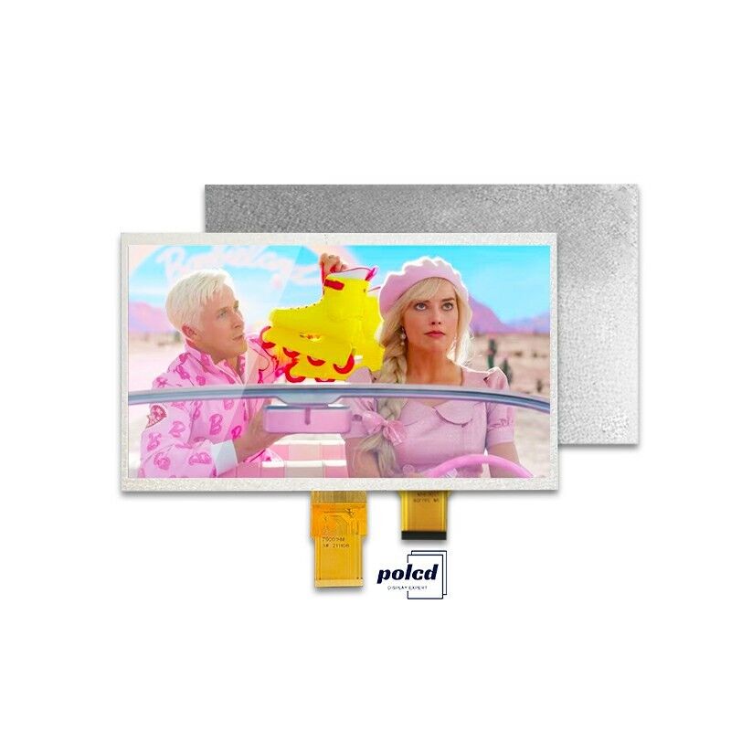Resolução Polcd 1024X600 Display LCD de 10,1 polegadas EK79001 Módulo de display TFT 750 Nit