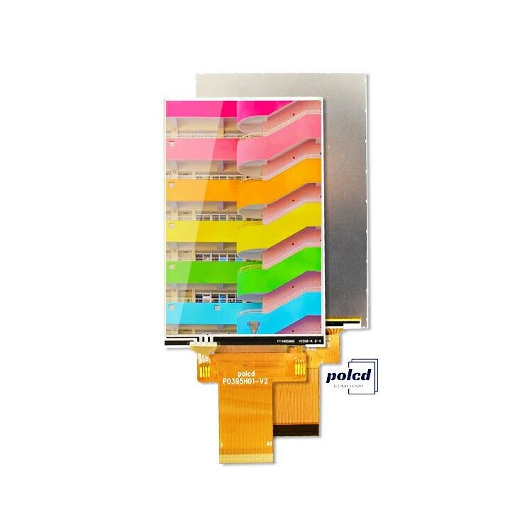 Polcd 3,95 polegadas 320*480 LCD Display Interface RGB ILI9488 40pin TFT Modulo LCD Transmissor