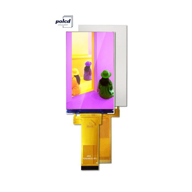 Polcd 480*800 Resolução Painel LCD 4 polegadas Interface RGB ST7701S Ic Modulo de Display LCD TFT personalizável