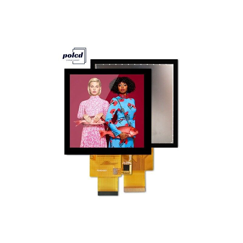 Polcd 4 polegadas painel de LCD 480 * 480 IPS LCD Display Alto brilho RGB Interface TFT LCD Modulo