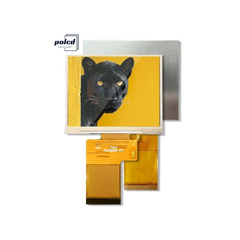 Polcd Factory 3,5 polegadas TFT LCD 320 * 240 SPI interface RGB tela de instrumento 3,45 polegadas LCD Display Module