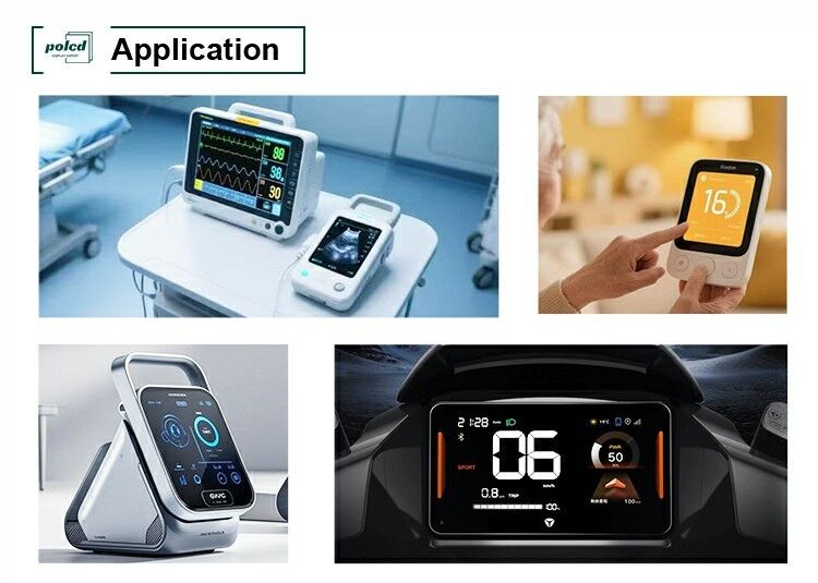 Polcd 3,5 polegadas LCD Touch Display tela 320 * 480 SPI MCU interface IPS visão completa Touch Module