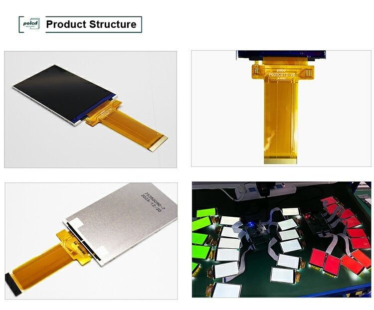 Polcd 3,5 polegadas 320*480 LCD Display ILI9488 integrado Painel Táctil Capacitivo LCD TFT de alto brilho