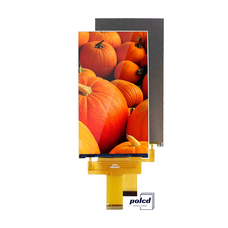 Polcd 5 polegadas Módulo TFT 720x1280 Alta Resolução Mipi IPS Todos os ângulos de visão Ecrã LCD