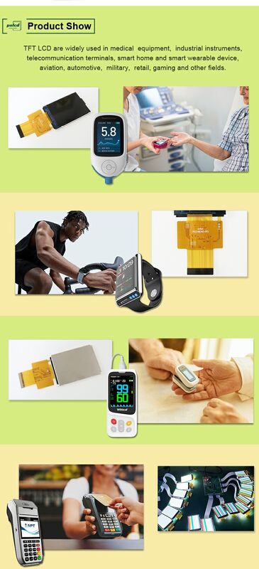 Polcd 2.4 polegadas MCU Interface TFT Display Driver IC ST7789V2 240x320 Resolução 2.4 polegadas TFT módulos LCD