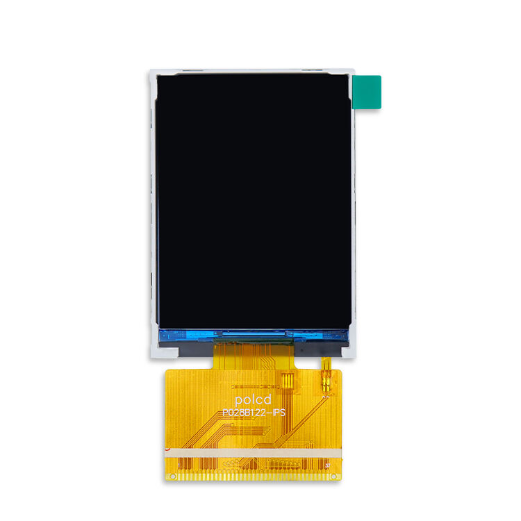 Polcd pequeno 2,8 polegadas 240x320 QVGA alto brilho 300nits interface SPI display IPS TFT