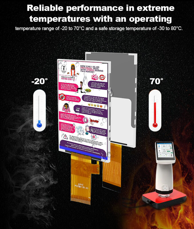 Polcd 2,8 polegadas 240*320 Transflectiva tela LCD ST7789T3 Mcu Spi Interface 2,8 