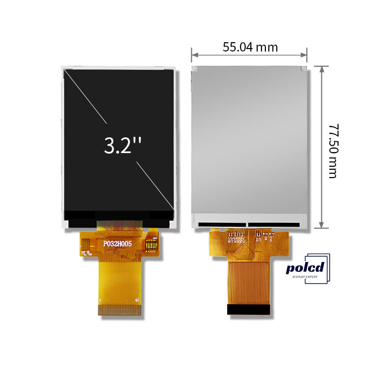 Display TFT pequeno Polcd de 3,2 polegadas, tamanho de pixel 240x320, CI Driver ILI9488 Lcd