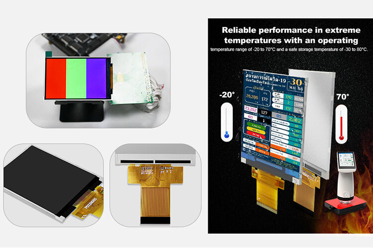 Display TFT pequeno Polcd de 3,2 polegadas, tamanho de pixel 240x320, CI Driver ILI9488 Lcd