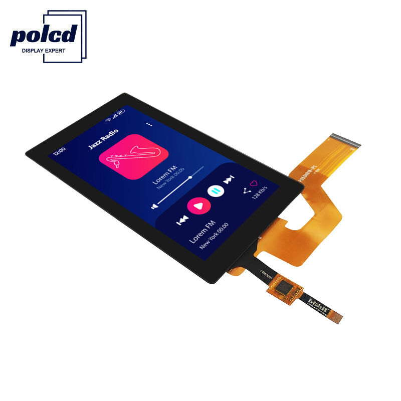 Polcd Módulo TFT de 5,5 polegadas 750x1080 Resolução Painel de toque tela MIPI Interface 40 pin IPS Ângulo de visualização TFT LCD