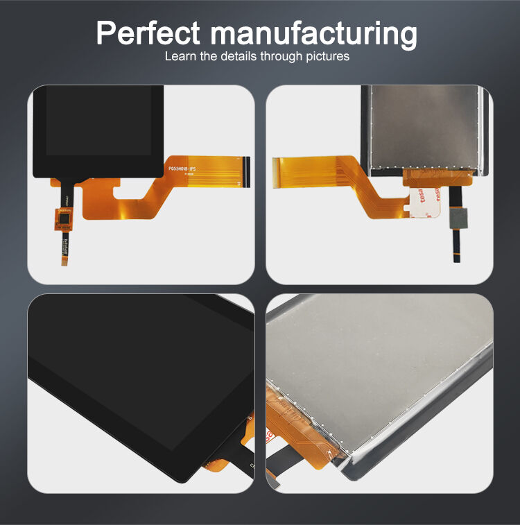 Polcd Alto brilho 5.5 polegadas TFT Screen Module 720x1280 40 PIN LCD Display para Industrial Medical