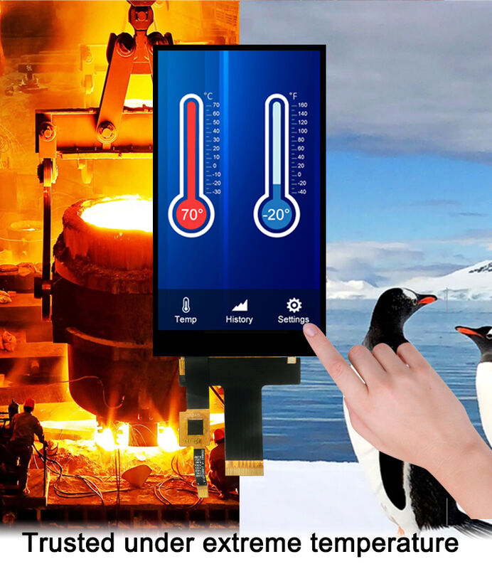 Pocld 5 polegadas LCM tela 720 * 1280 resolução capacitivo touch panel interface MIPI 30pin TFT LCD