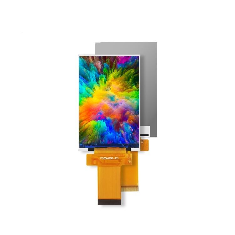 Tela LCD TFT Polcd de 3,5 polegadas 320*480 IPS com visualização completa para relógio despertador