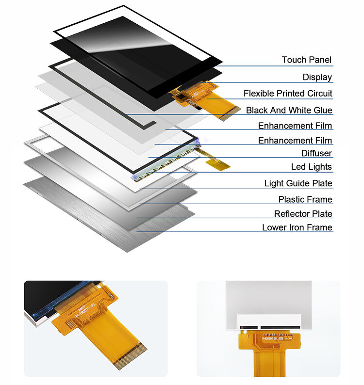 Polcd 3.5 polegadas LCD Modulo 320X480 pixels IPS Screen ILI9488 SPI MCU interface TFT Display