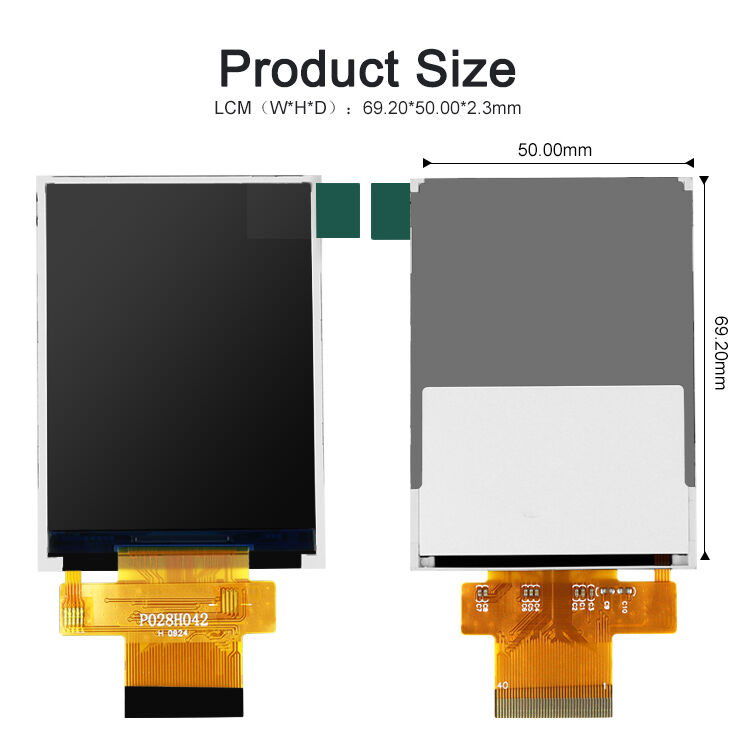 Painel de tela LCD de 2,8 polegadas Polcd 240 * 320 MCU SPI interface ILI9341V TFT LCD Módulo de exibição