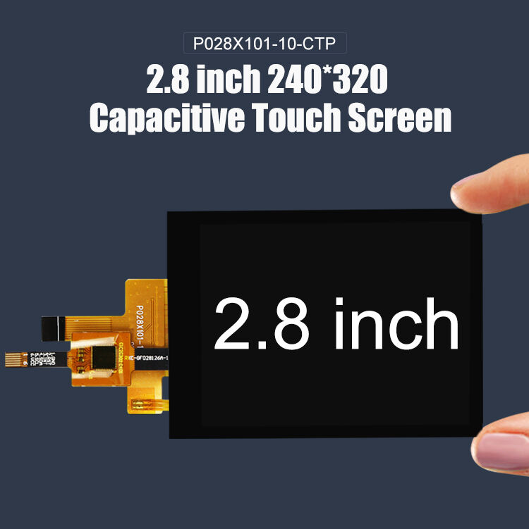 Polcd 2,8 polegadas TFT Display 240x320 ST7789V 10pin SPI interface capacitiva touch screen 2,8 