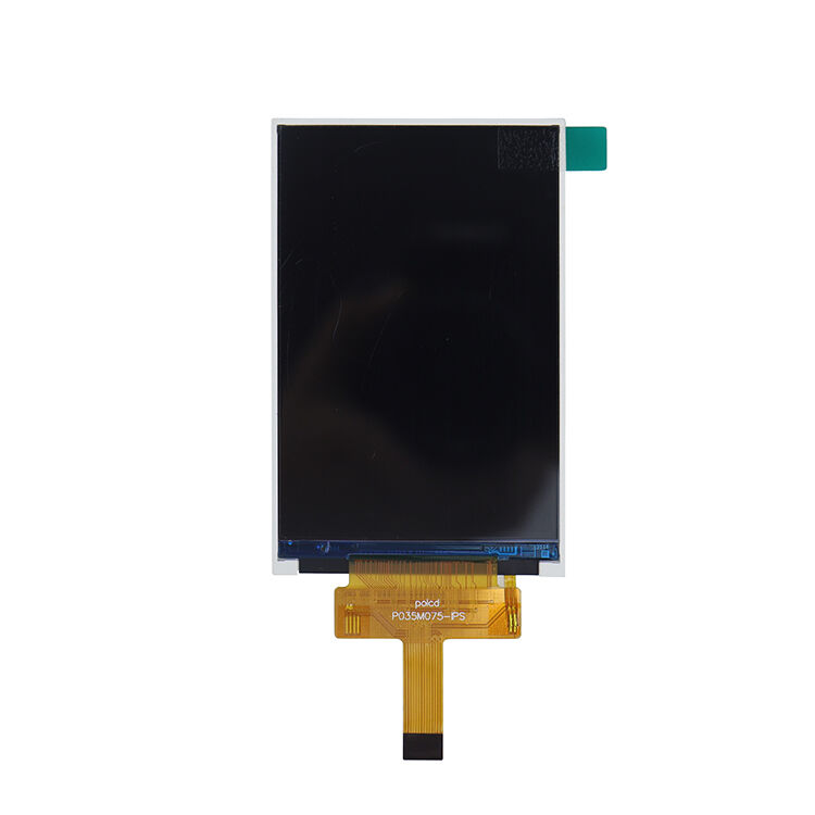 Tela LCD Polcd de 3,5'' 320x480 ili9488 Ângulo de Visão IPS Brilho de 400 nits Módulo de Tela LCD TFT de 3,5 Polegadas