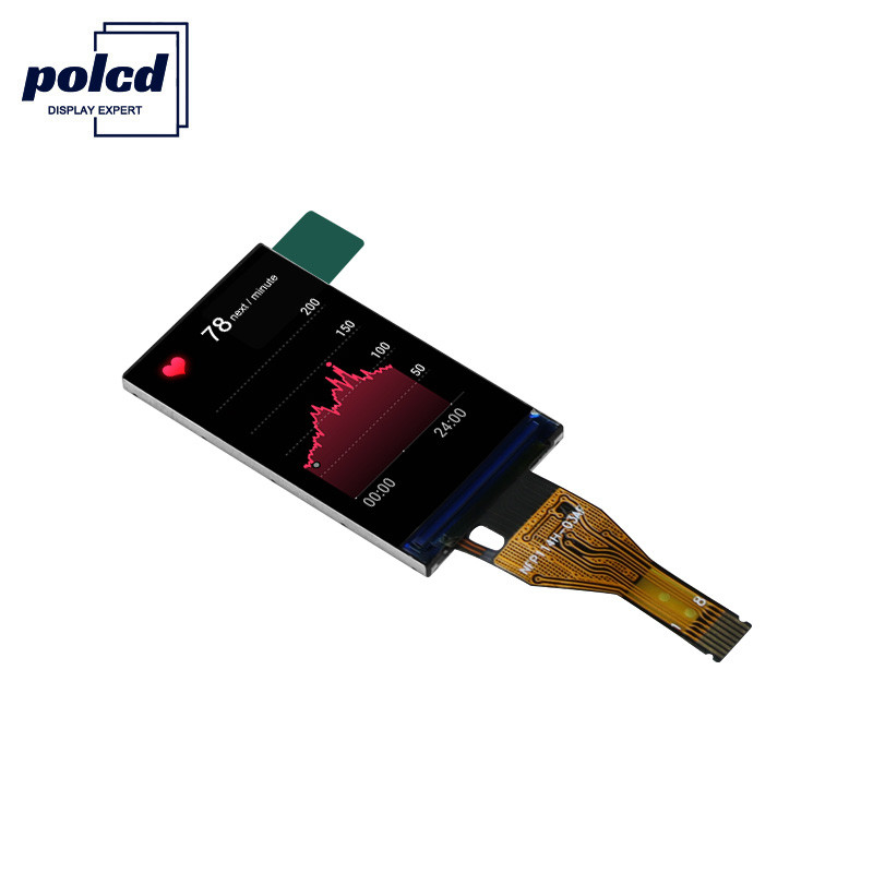 Resolução Polcd 135X240 Ips St7789v 1,14 polegadas 262K Tela LCD pequena 8 pinos