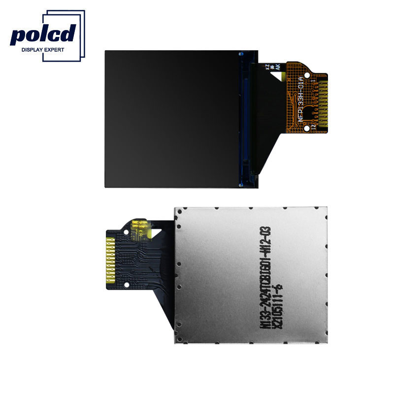 Polcd 1,33 polegadas 12 pinos display LCD 4 fios Ips 240x240 ST7789V RGB listra vertical