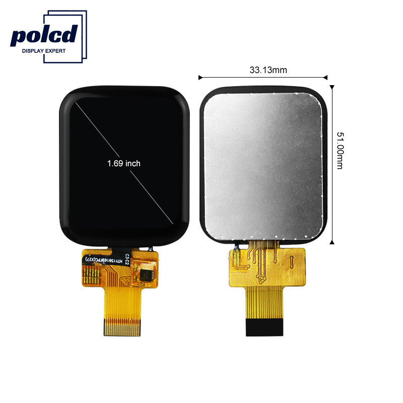 Polcd 1,69 polegadas touch screen LCD display 240x280 interface SPI Modulo TFT pequeno