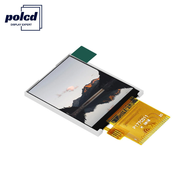 Polcd 1,77 polegadas Tft 128*160 cores 262K Rgb LCD display normalmente preto