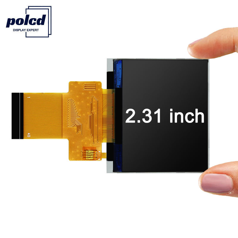 Display TFT Polcd 2,31 polegadas 320x240 RGB Display TFT de alto brilho de 18 bits