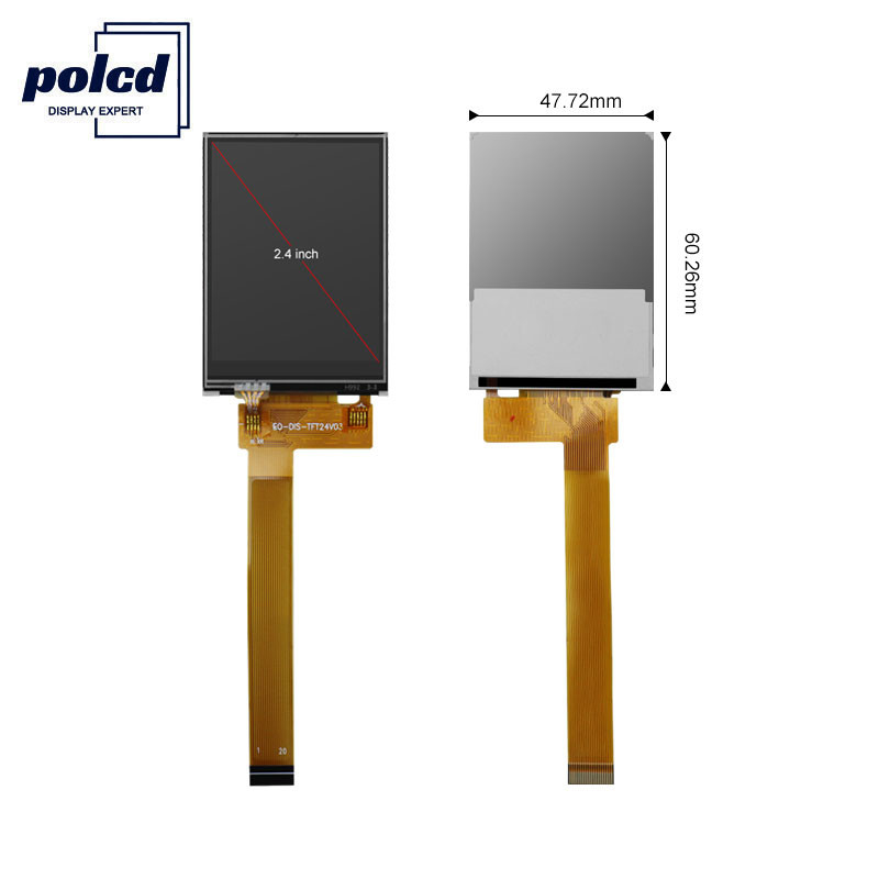 Polcd 8080 MCU Display LCD TFT ST7789V 2.4 Tft LCD Shield Raspberry Pi