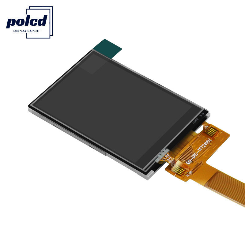 Polcd 8080 MCU 8 bits 2,4 polegadas Tft Lcd ISO9001 240x320 Lcd para comercial