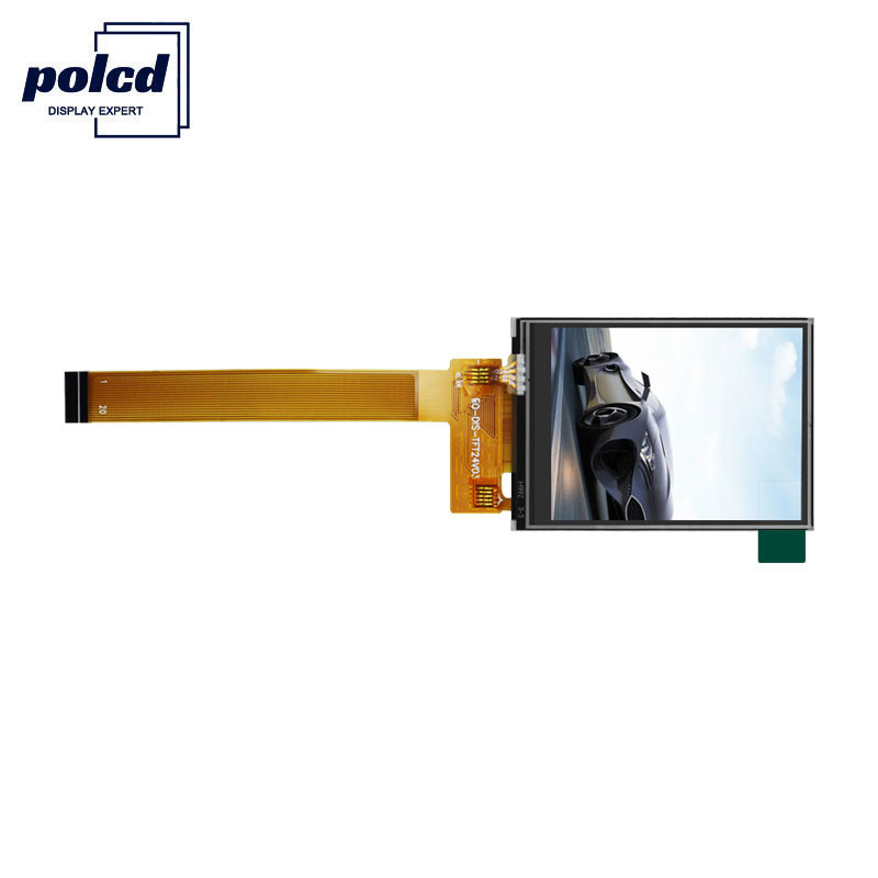 Polcd 8080 MCU 8 bits 2,4 polegadas Tft Lcd ISO9001 240x320 Lcd para comercial