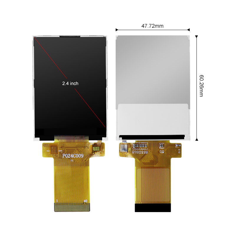 Display LCD Polcd 350 Nit 16 bits Tft ILI9341V tela sensível ao toque de 2,4 polegadas