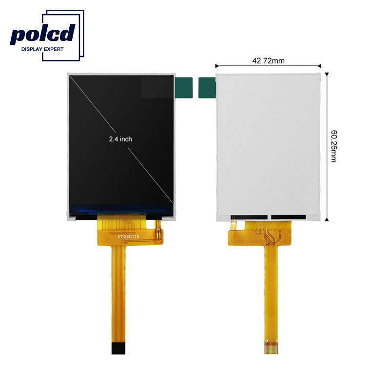 Polcd 260 Nit HD TFT Display 240X320 2,4 polegadas TFT Lcd 4 fios SPI