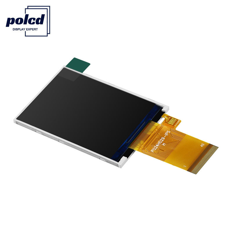 Tela sensível ao toque Polcd 350 Nit Tft 2,4 polegadas 16 bits Display LCD ISO9001