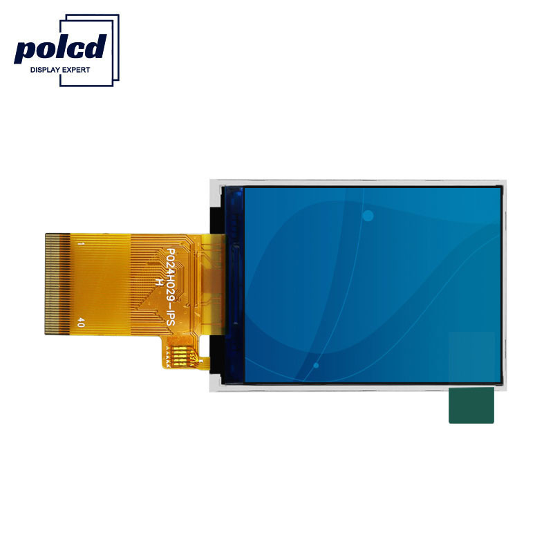 Polcd Display LCD IPS TFT de 2,4 polegadas 240 x 320 MCU Display LCD TFT de 16 bits
