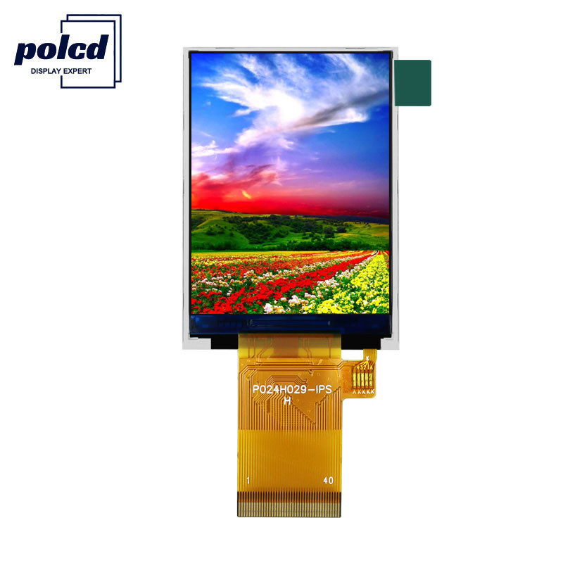 Polcd ST7789V MCU Display LCD de 8 bits Tela IPS TFT de 2,4 polegadas para uso comercial
