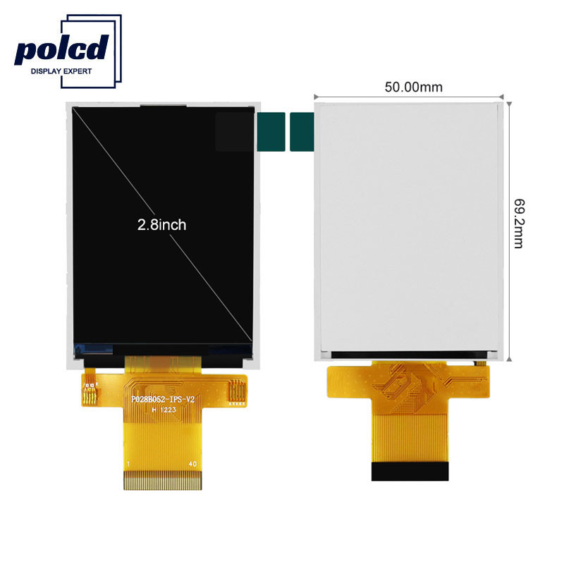 Polcd 4 fios ST7789V IPS TFT Display LCD 2.8 Módulo Spi Tft 240X320 pixels
