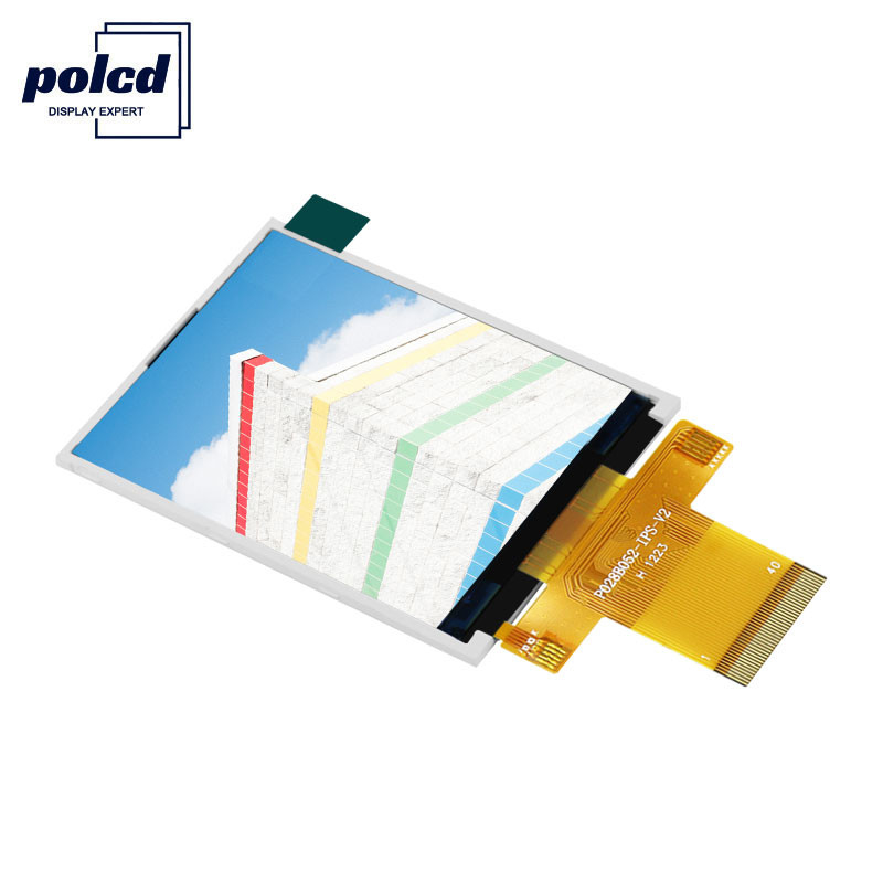 Display LCD TFT Polcd com ângulo de visão total de 2,8 polegadas ST7789V Displays TFT personalizados