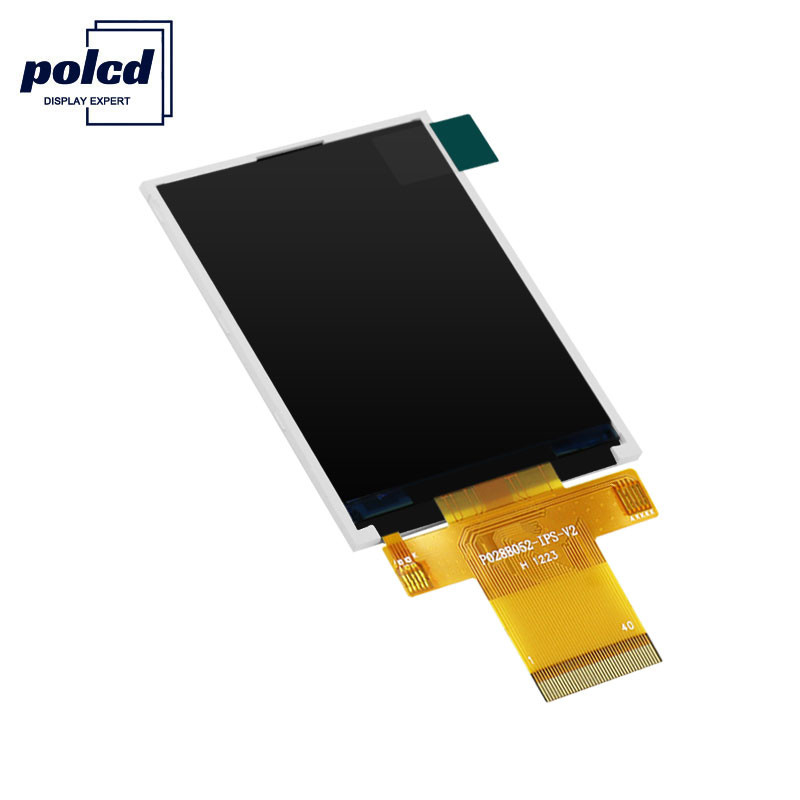 Display LCD TFT Polcd com ângulo de visão total de 2,8 polegadas ST7789V Displays TFT personalizados