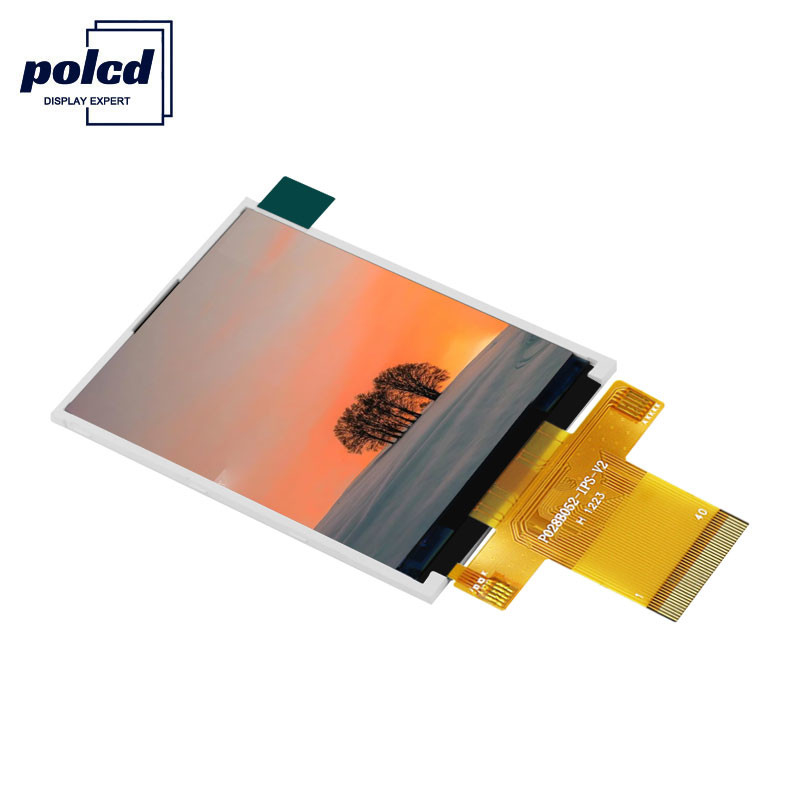 Display LCD TFT Polcd com ângulo de visão total de 2,8 polegadas ST7789V Displays TFT personalizados