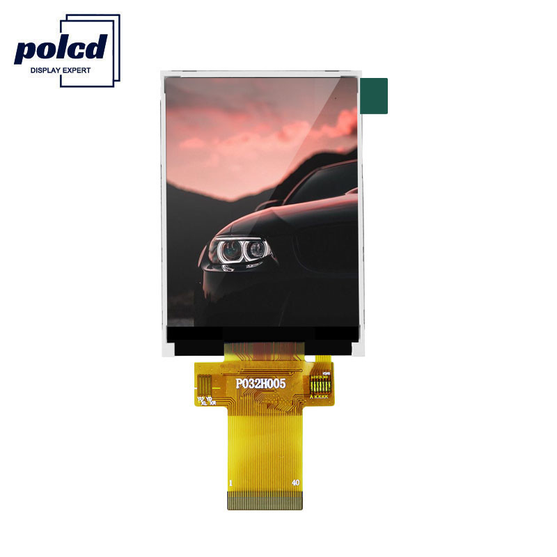 Polcd 350cd/M 3,2 polegadas Raspberry Pi Display ILI9341V Display LCD legível à luz do sol