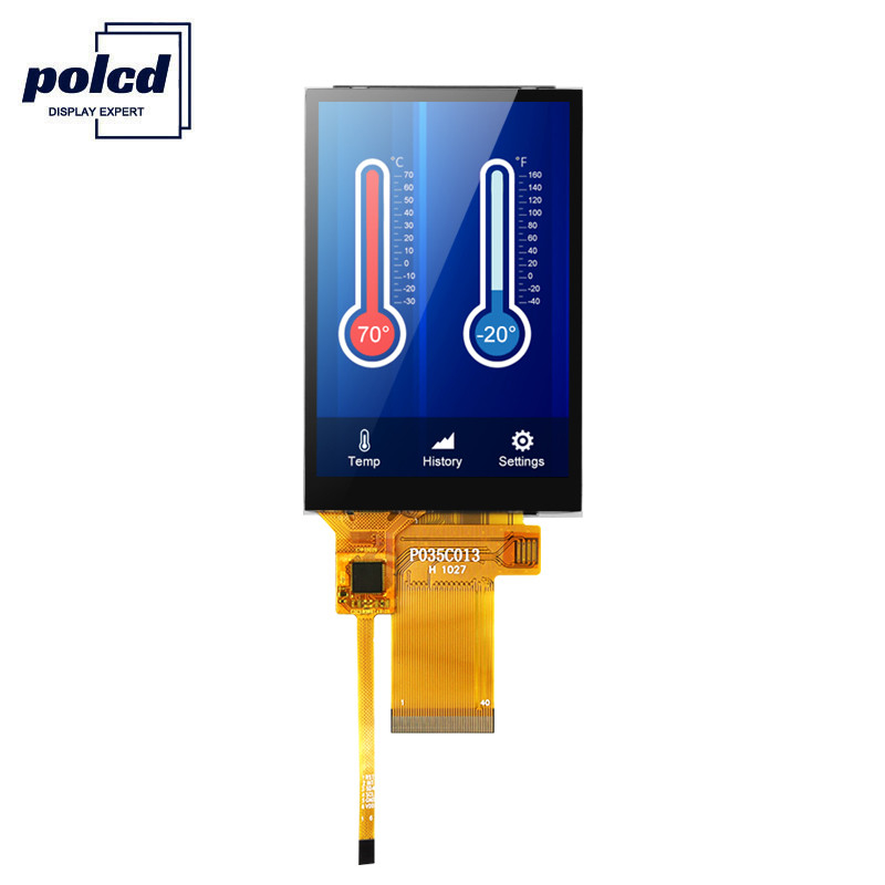 Polcd 450 Nit 3,5 Tft Display 16 bits 320X 480 LCD Touch Panel RoHS