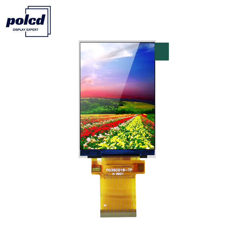 Polcd ILI9488 Display Tft Lcd 12 0'CLOCK 3,5 Tft Lcd Raspberry Pi 48,96 mm