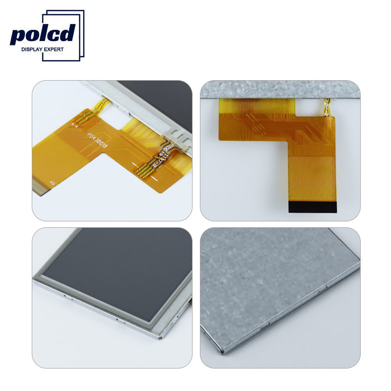 Polcd Color 262k 4,3 polegadas Tft LCD Display ST7262E43 Rgb Tft Display ISO9001