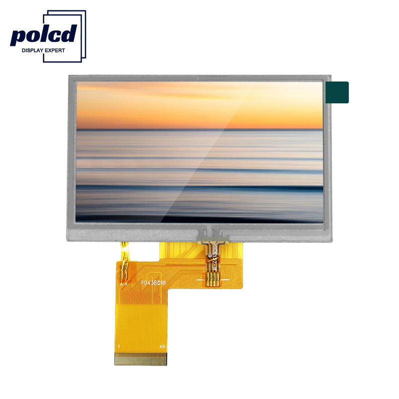 Polcd ST7262E43 4,3 polegadas Hdmi Lcd 800x480 Touch Display Panel RGB 24 bits