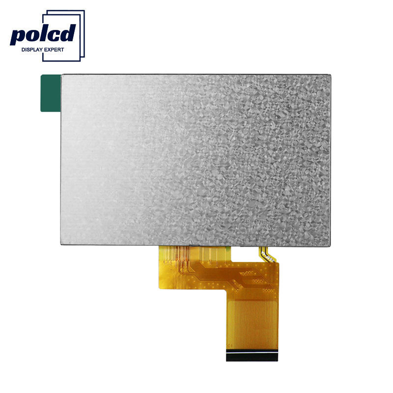 Polcd 4,3 polegadas 480 x 272 Tft LCD Display RGB Tela sensível ao toque de 24 bits Display LCD