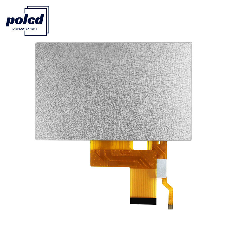 Tela LCD Polcd 300 Nit IPS TFT RGB 24 bits 5 polegadas para PC ISO9001
