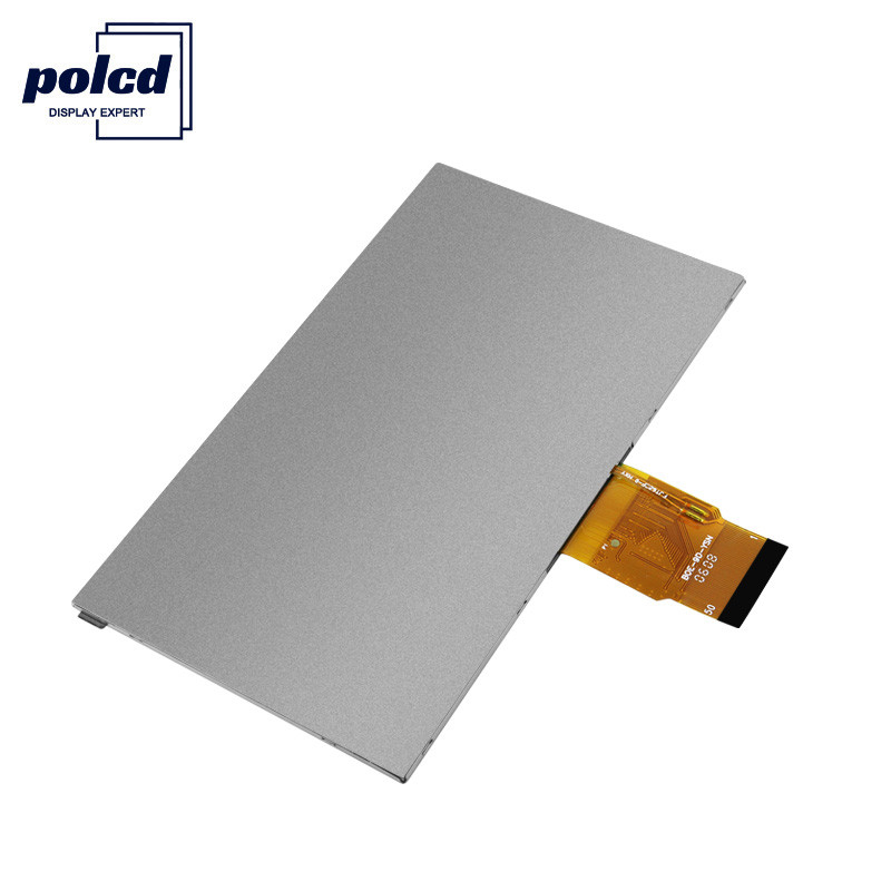 Polcd 300cd/M 7 polegadas 800x480 RGB 24 bits alto brilho display LCD industrial