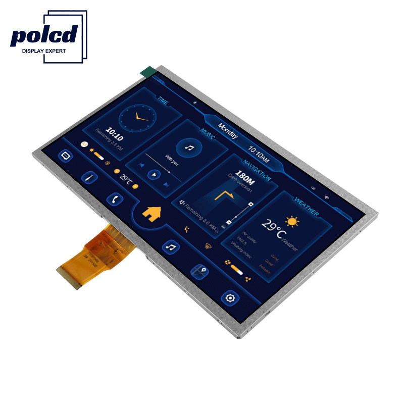Resolução Polcd 1024X600 Display LCD de 10,1 polegadas EK79001 Módulo de display TFT 750 Nit